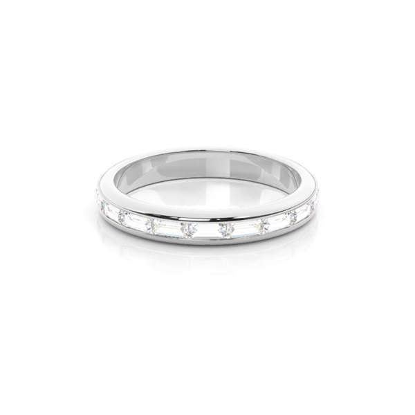 Channel Setting Full Eternity Diamond Ring