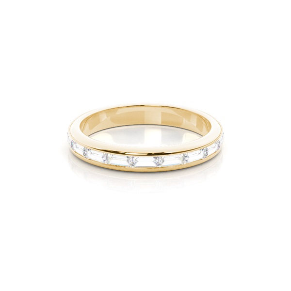 Channel Setting Full Eternity Diamond Ring