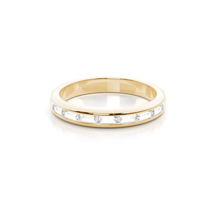 Baguette Anniversary Diamond Rings