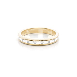 Channel Setting Full Eternity Diamond Ring