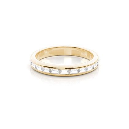 Baguette Anniversary Diamond Rings