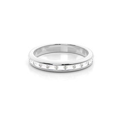 3.00mm Eternity Diamant Ring in einer Kanalfassung