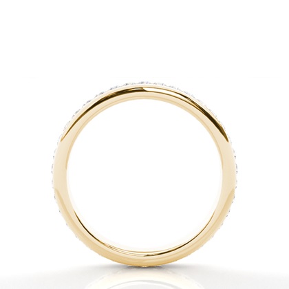 Yellow Gold Full Eternity Diamond Rings