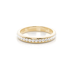 Channel Setting Full Eternity Diamond Ring
