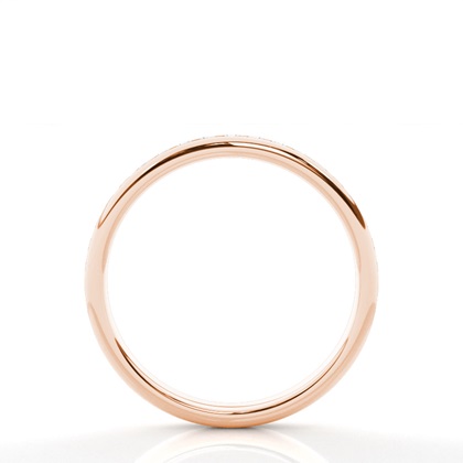 Rose Gold Eternity Diamond Rings