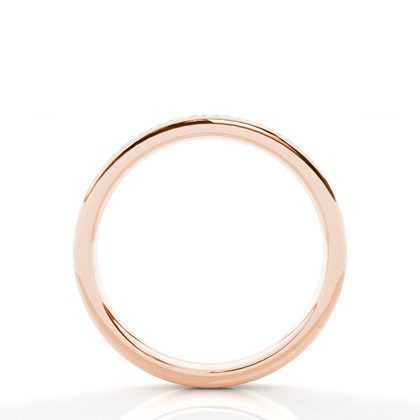 Rose Gold Eternity Diamond Rings