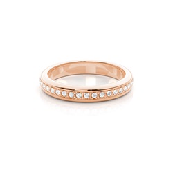 Eternity Diamant Ring in einer Pavefassung