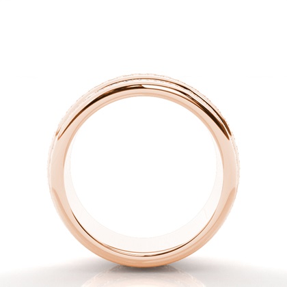 Rotgold Memoireringe Diamantringe