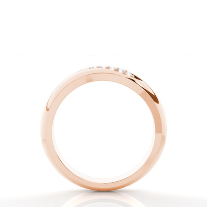 Rotgold Frau Eheringe