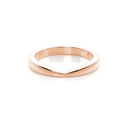 Women's Rose Gold Wedding Rings