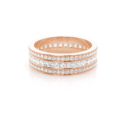 Rose Gold Diamond Rings