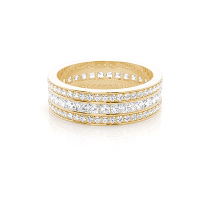 Yellow Gold Diamond Rings