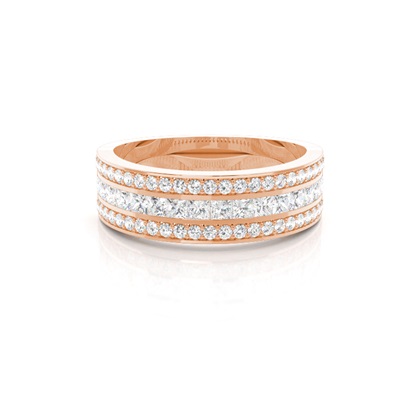 Mixed Shaped Diamond Rings