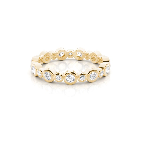 Full Bezel Setting Full Eternity Diamond Ring