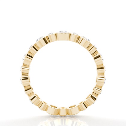 Gelbgold Memoireringe Diamantringe