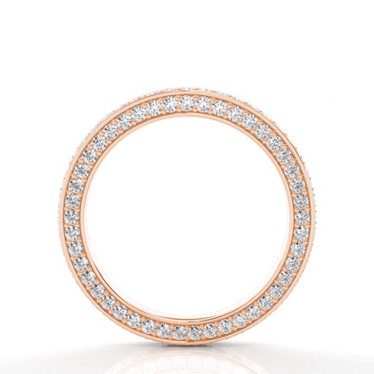 Rotgold Memoireringe Diamantringe