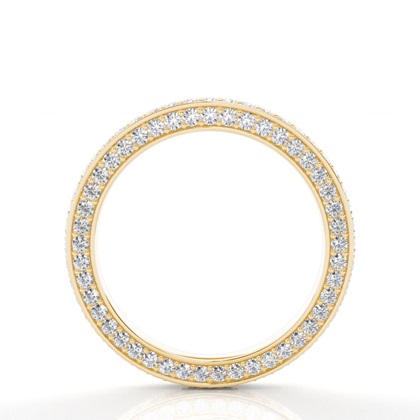 Gelbgold Memoireringe Diamantringe