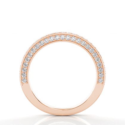 Rotgold Memoireringe Diamantringe