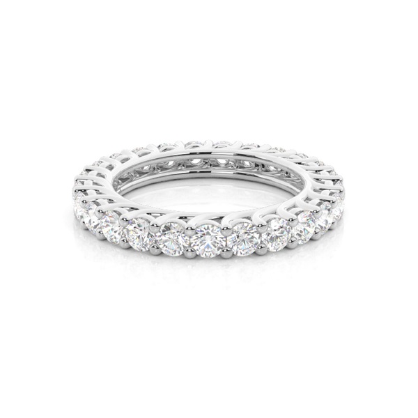 Prong Setting Full Eternity Diamond Ring