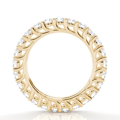 Memoire Ring in Krappenfassung