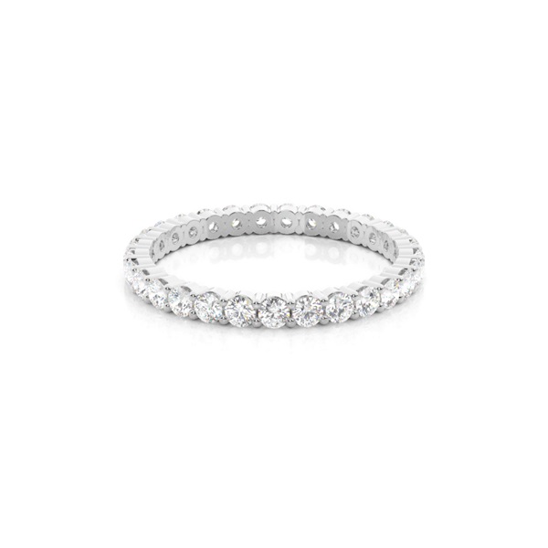 Memoire Ring in Krappenfassung 