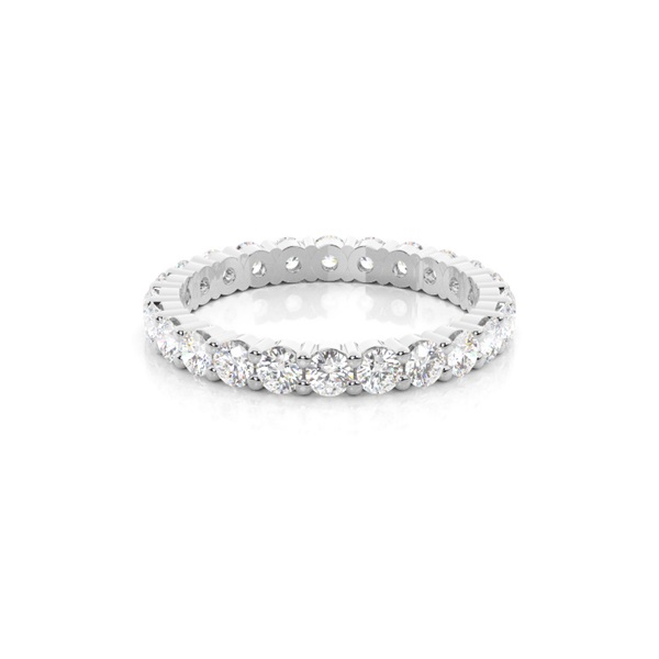 Prong Setting Full Eternity Diamond Ring