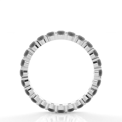 Memoire Schwarze Diamant Ring in Krappenfassung