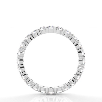 Prong Setting Full Eternity Diamond Ring