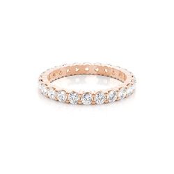 Prong Setting Full Eternity Diamond Ring