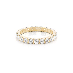 Prong Setting Full Eternity Diamond Ring