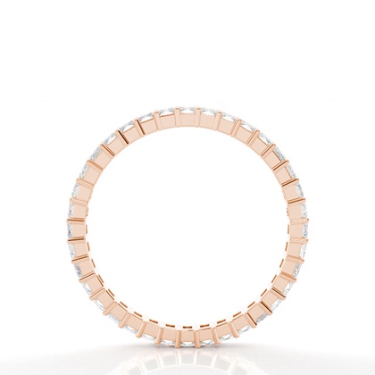 Rose Gold Eternity Diamond Rings