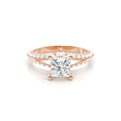 Princess Cut Diamond Rings