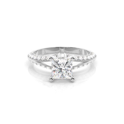 Princess Cut Diamond Rings