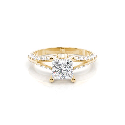 Princess Cut Diamond Rings