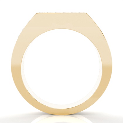 Yellow Gold Men's Diamond Rings