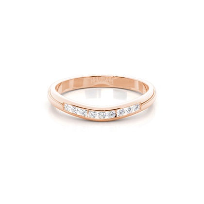 Rose Gold Women's Wedding Bands