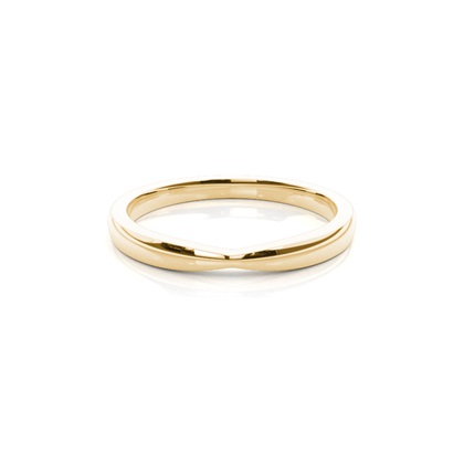 Yellow Gold Plain Wedding Rings