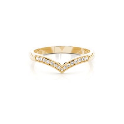 Women's Yellow Gold Wedding Rings