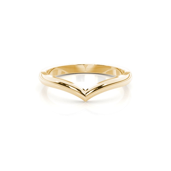 2.20mm Flat Profile Plain Shaped Wedding Band