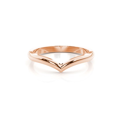 Women's Rose Gold Wedding Rings