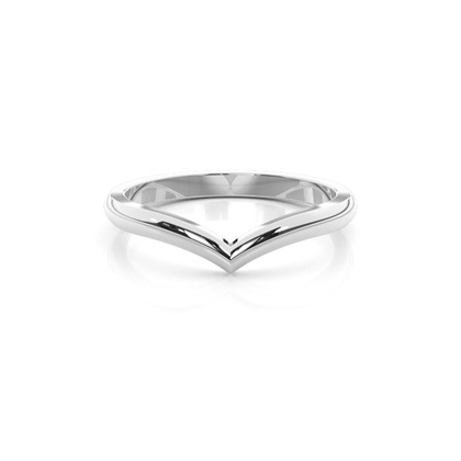 2.20mm Flat Profile Plain Shaped Wedding Band