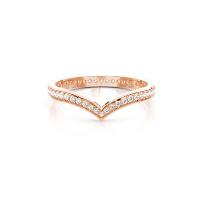 Rotgold Frau Eheringe