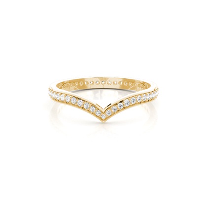 Gelbgold Frau Eheringe