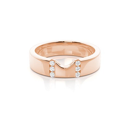 Rose Gold Women's Wedding Bands