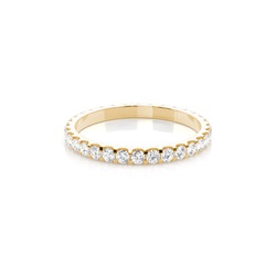 4 Prong Setting Full Eternity Diamond Ring