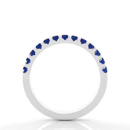 Brilliant Weißgold Saphir Diamantringe
