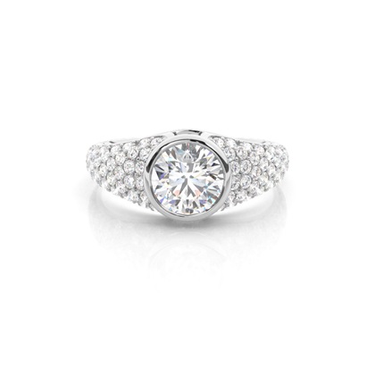 Platinum Diamond Engagement Rings