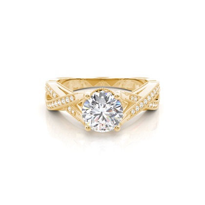 Yellow Gold Diamond Rings