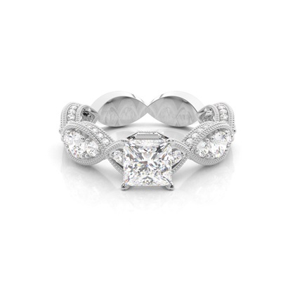 Platinum Diamond Engagement Rings