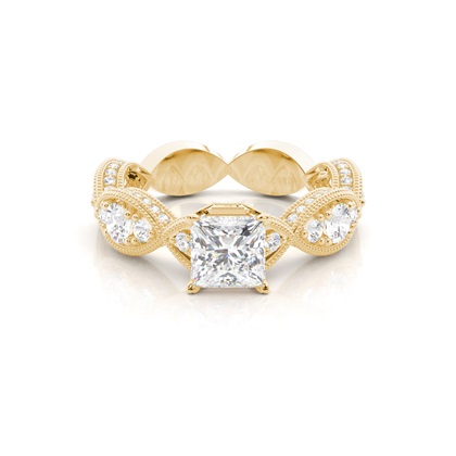 Prinzessin Seitensteine Verlobungsringe